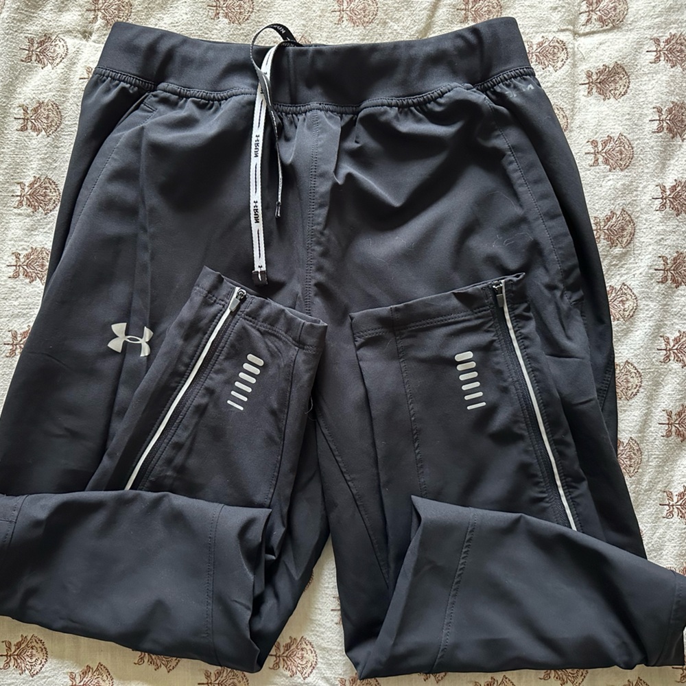 Under Armour Black Running Pants